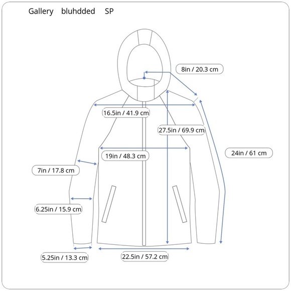 Gallery Lord & Taylor Women’s Hooded Quilted Jacket in Blue Size SP - Picture 10 of 11